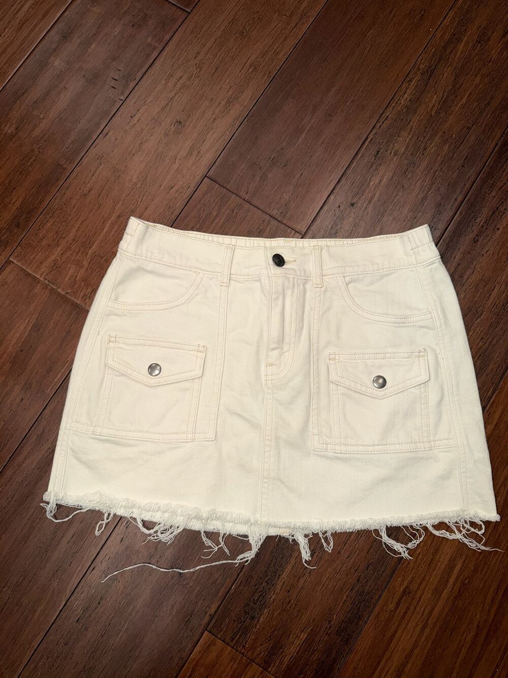 Aerie Cargo Micro Mini Skirt Small